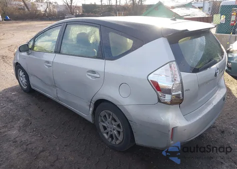 2015 Toyota Prius V Two from USA, damaged, VIN JTDZN3EU6FJ016535